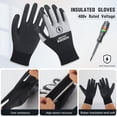 thumbnail image 3 of Guantes aislantes JSBAGGT, resistencia a la tensión, 400 V, electricista, 3 of 6
