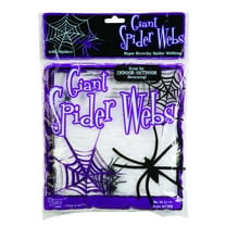 Giant Spider Webs-White 2Oz Halloween Decoration