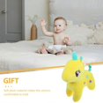 thumbnail image 4 of Unicorn Doll Throw Pillow for Comfort 1Pcs Plush Cotton Stuffed Toy Yellow, 4 of 5