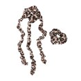 thumbnail image 1 of Heatless Hair Curler With Scrunchie Heatless Curling Rod Headband Sleeping Hair Rollers Styling Tool Leopard Print, 1 of 14