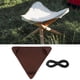 thumbnail image 5 of plegable Taburete de tela Ligero Picnic Silla de camping Paño Impermeable DIY shamjiam Funda de asiento de trípode, 5 of 8
