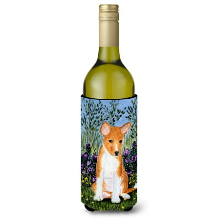 

Caroline s Treasures SS8108LITERK Basenji Wine Bottle Hugger Wine Bottle multicolor