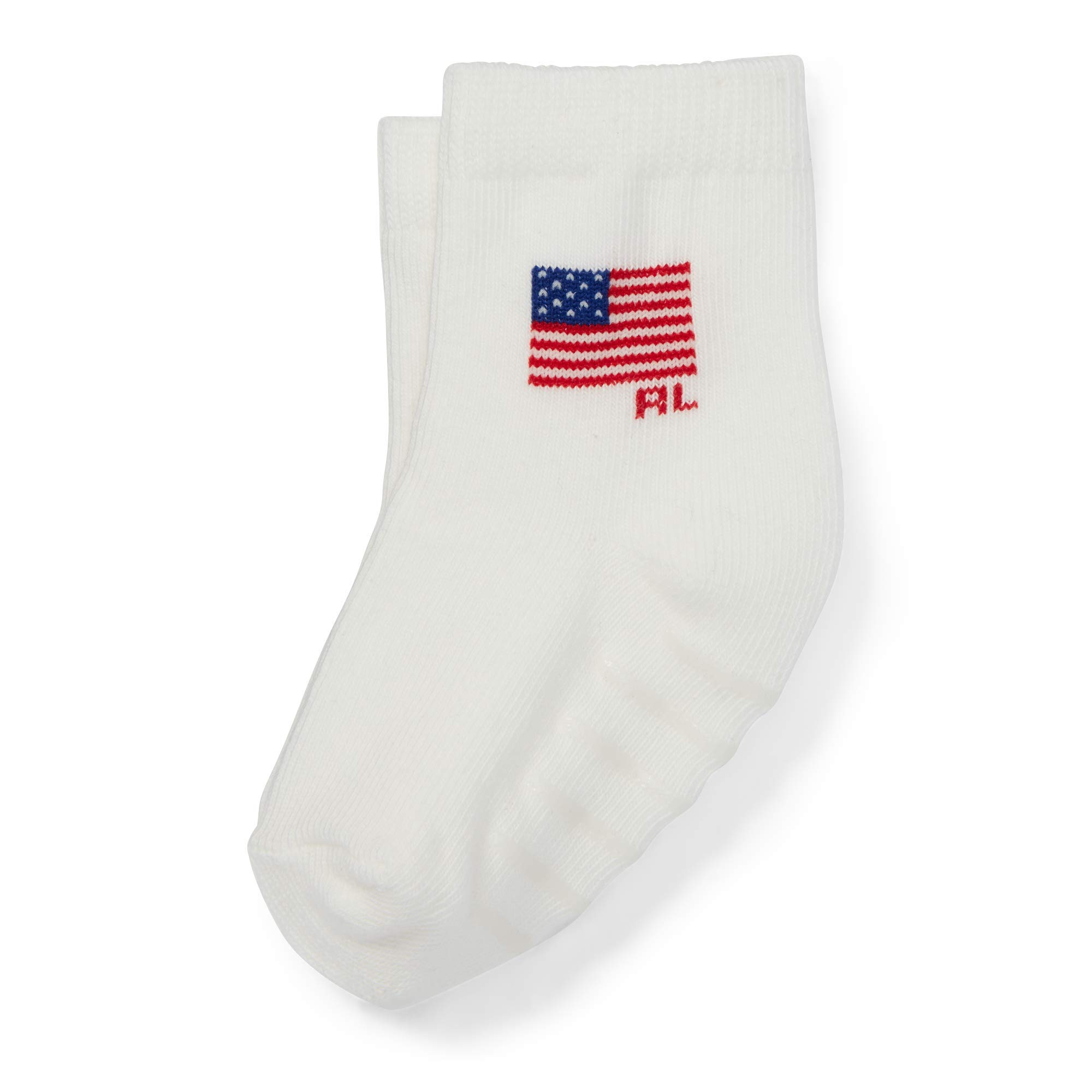 Ralph Lauren POLO Ralph Lauren Baby Boy RL Flag Socks (612 Months