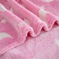 thumbnail image 6 of Glow in The Dark Star &Heart Blanket Gifts for Girls&Boys Kids Throw Pink Luminous Blanket Soft Flannel Blanket Toys for 1-10 Year Old Girls&Boys,Thanksgiving Christmas Birthday Gifts, 6 of 6