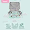 thumbnail image 3 of Czcpp- Sac à Lunch Isolé pour Enfants - Sac à Lunch Réutilisable, Léger et Durable avec Porte-Bouteille d'Eau et Poche en Filet, Convient aux Boîtes à Lunch et Bouteilles d'Eau - Idéal pour les 3 Ans et Plus (Chiot), 3 of 4