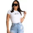 thumbnail image 1 of Playera Playera De Manga Corta Para Mujer Negra, 1 of 5