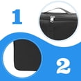 thumbnail image 4 of Attachable Trolley Case Luggage Large Capacity Travel Storage Bag Oxford Cloth, 4 of 5