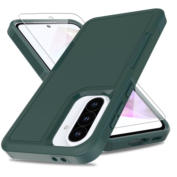 Funda para teléfono Yuanming Galaxy A36 5G, protector de pantalla de grado militar