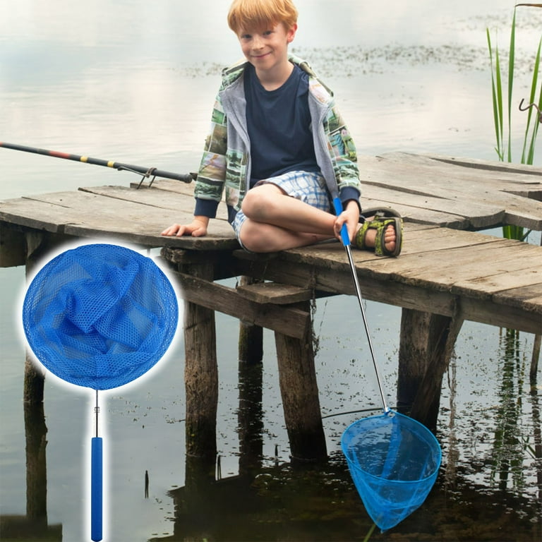Kids Extendable Fishing Insect Net - Telescopic Handle Toy Fishing Net, 7.9 Inch Net Diameter, 14.5 Inch to 33.8 Inch Adjustable Length, Perfect for Outdoor Nature Exploration - Walmart.com Kids Extendable Fishing Insect Net - Telescopic Handle Toy Fishing Net, 7.9 Inch Net Diameter, 14.5 Inch to 33.8 Inch Adjustable Length, Perfect for Outdoor Nature Exploration - Walmart.com