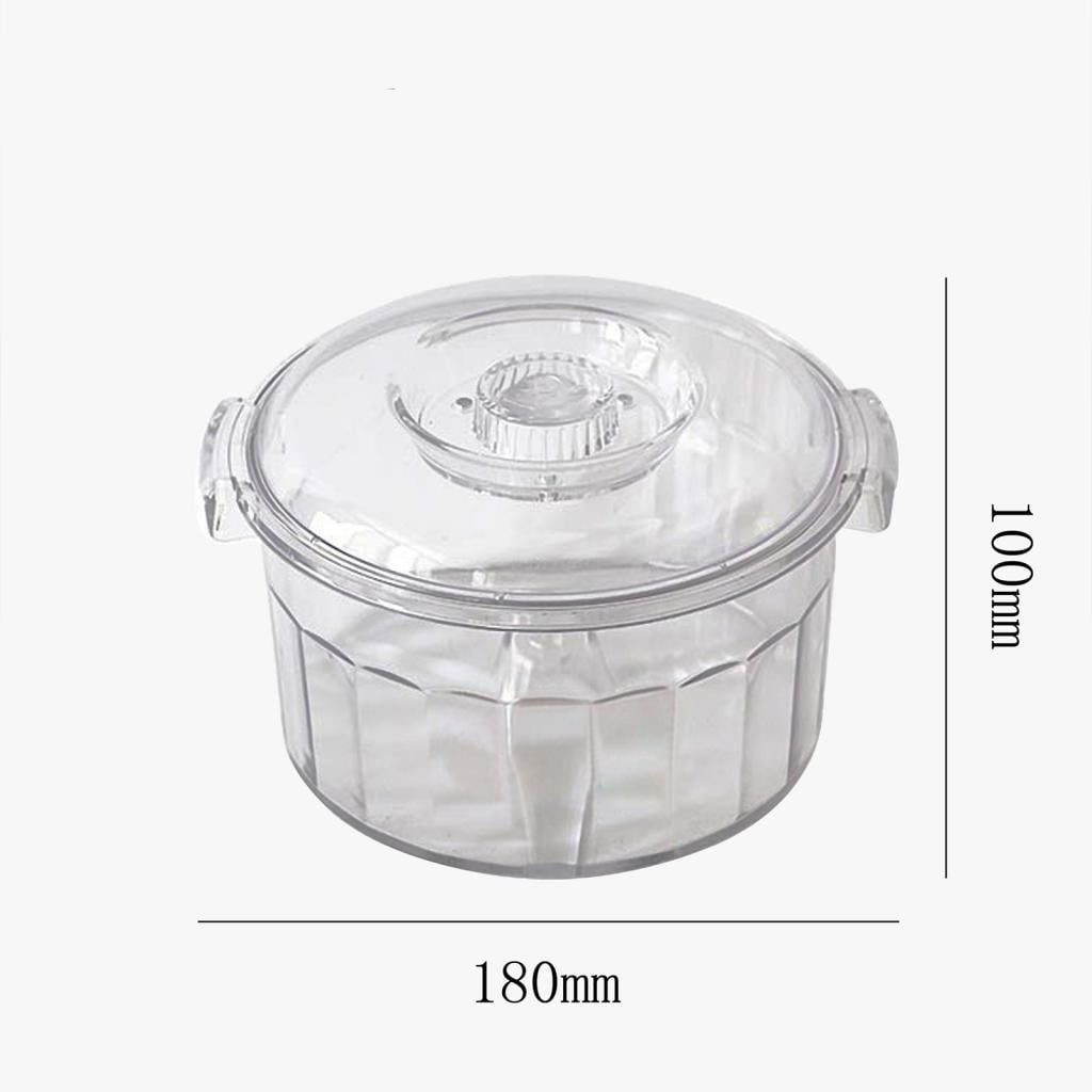 FVDPWYE Polisher Drum Pot Polisher Box Stable Easy to Use Multipurpose Jewelry Polishing 32cmx30cmx16cm