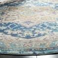 thumbnail image 3 of SAFAVIEH Aria Rionach Oriental Area Rug, Blue/Beige, 6'5" x 6'5" Round, 3 of 6