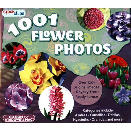 1001 Flower Photos for Windows and Mac- XSDP -45740 - 1001 Flower Photos helps you add eye-catching pictures to your websites, presentations, and more.  Use the browser to easily find the