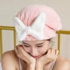thumbnail image 4 of Toalla para el cabello súper absorbente gorro de ducha con turbante para el cabello de secado rápido, 4 of 5