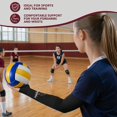 thumbnail image 6 of BlinkLLX Volleyball Arm Sleeves Youth Padded Thumbhole Black 3 Pairs, 6 of 6