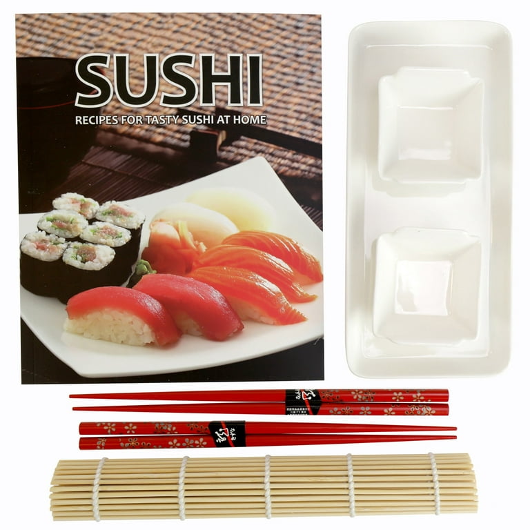 SpiceBox Introduction to Sushi Kit - Master the Art of Crafting Exquisite  Sushi at Home 