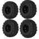 thumbnail image 4 of 4 unids RC delantero trasero neumáticos de goma y 6 radios llantas conjunto para ARRMA SENTON 1/10 RC piezas de actualización del coche negro, 4 of 8