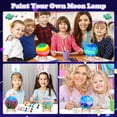 thumbnail image 3 of Arts and Crafts for Kids Ages 8-10-12 Paint Your Own Moon Lamp Kit for 8-9-10-11-12 DIY 3D Space Toys Moon Night Light Best Gifts for 3-4-5-6-7 Year Old Girls Boys Kids Teen Birthday Presents, 3 of 7