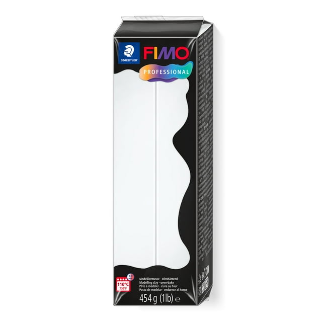 Pasta Polimérica STAEDTLER FIMO Profesional Blanca Bloque de 454g