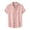 Pink^, variant on Jjayotai Mens George T Shirts, Men Casual Fashion Turndown Collar Floral Print Short Sleeve Button Shirt, Men's Graphic Tees