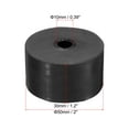 thumbnail image 2 of Unique Bargains 2'OD 0.39'ID 1.2'Thickness Neoprene Round Anti-vibration Isolation Pads, Black 6Pcs, 2 of 6