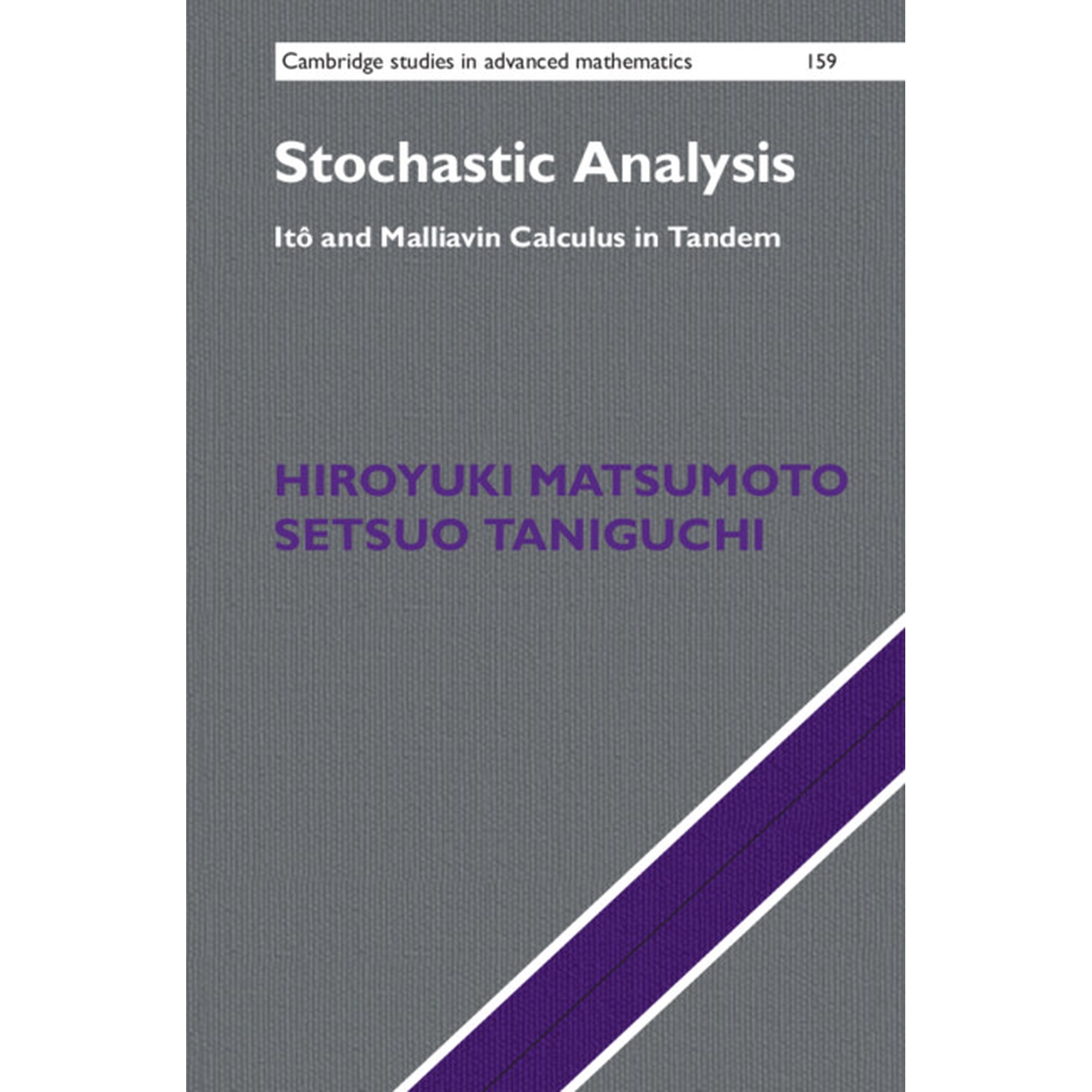 Cambridge Studies in Advanced Mathematic Stochastic Analysis Book 159 (Hardcover)