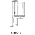 thumbnail image 2 of Progress Lighting Mast Collection 1-Light Wall Sconce, Brushed Nickel, Double-Glass Diffuser, 2 of 3