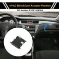 thumbnail image 2 of Reemplazo del actuador de puerta de mezcla de calefacción HVAC Unique Bargains para Ford Taurus 1991-1995 No.F2DZ19E616A Actuador de puerta de aire Plástico Metal Negro, 2 of 6