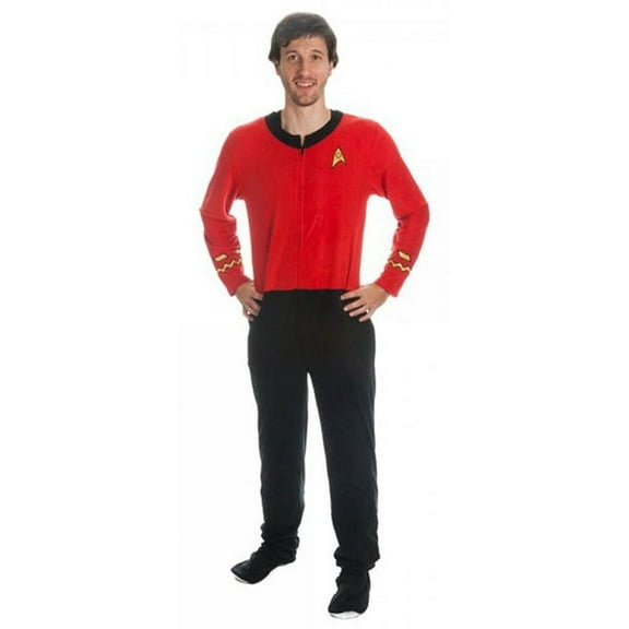 Bioworld Star Trek Men's Red Union Suit Small Male