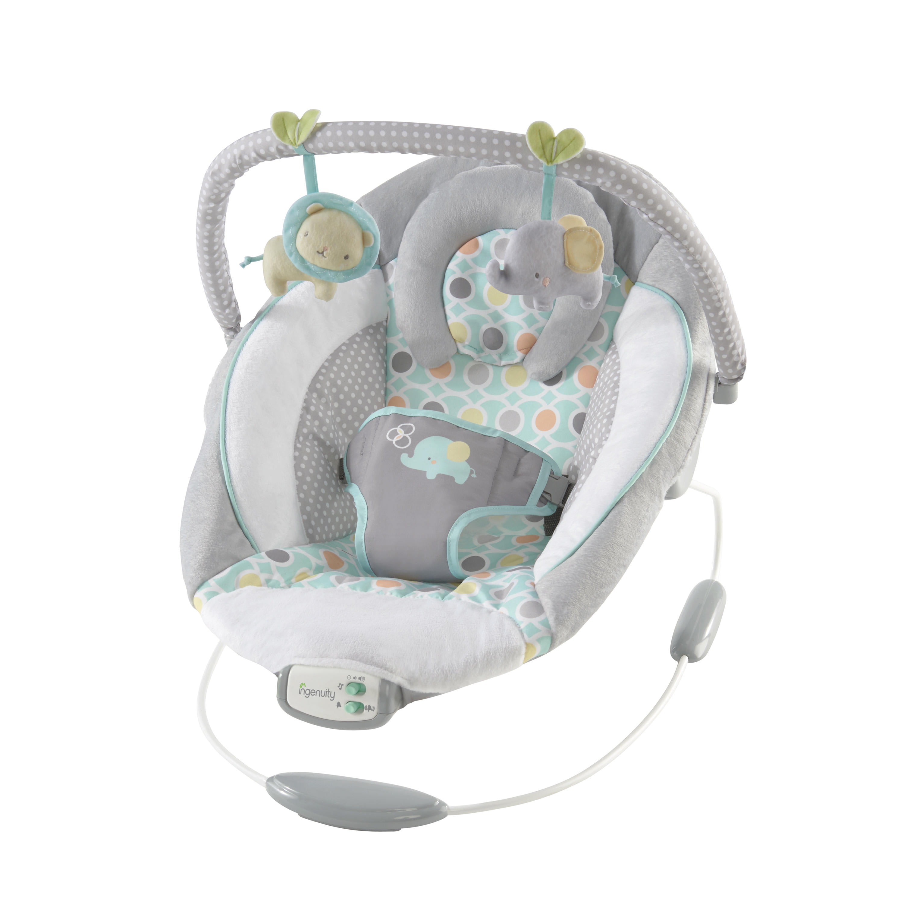 1 White Harness Seat Clip for Ingenuity Inlighten Bouncer Infant Baby Swings NEW 