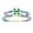 Green, variant on Bracelets for Mom and Daughter Relatable Kindergarten Theme Jewelry for Everyday Wear Family Bond Accessory,13.97 20.32 cm,Red
