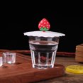 thumbnail image 3 of husxh Economic Silicone Cup Cover Reusable Heat Resistant Leakproof Cups Lid Sealed Cap for Home Accessories Parts Kits, 3 of 9