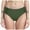 Green, variant on alcepopk Women Full Coverage Bikini Bottoms - Mid Rise Bathing Suit Swim Bottom Swimsuit Swimwear(Black,XS)