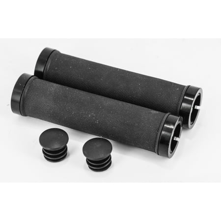 - Lock On Black Mountain BMX Hybrid Flat Bar Bike Grips 22.2mm 7/8