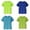 Green,Blue,Sky Blue,Army Green, variant on 4 Pack Boys Short Sleeve Shirts Kids Summer Crewneck T-Shirts Casual Basic Cotton Tee Tops Size 2-14