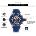 thumbnail image 7 of Mens Watches Military Sports Watch (Chronograph/Waterproof/Luminous/Calendar) Silicon Band Quartz Watch for Men, 7 of 7