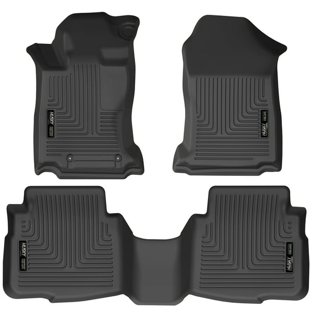 Husky Liners Fits 2020 Subaru Outback Weatherbeater Front and 2nd Seat