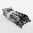 thumbnail image 3 of Ambesonne Urban Bedding Set 4 Pcs, London Modern Cityscape, Queen, Multicolor, 3 of 3