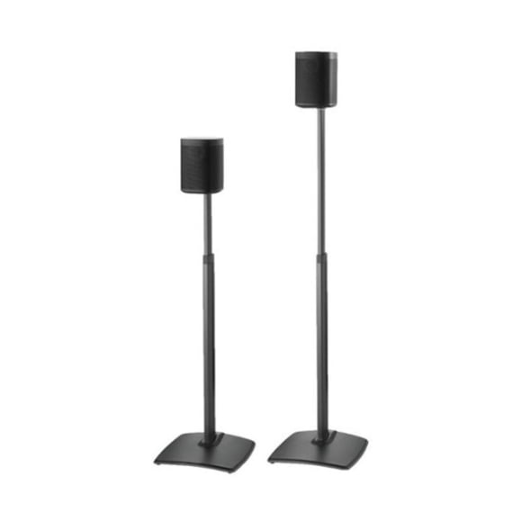 Soportes de Altavoz WSSA2-B1 Sanus Inalámbricos, Diseñados para Sonos ONE, Play:1 y Play:3 SANUS Orientación Vertical u Horizontal