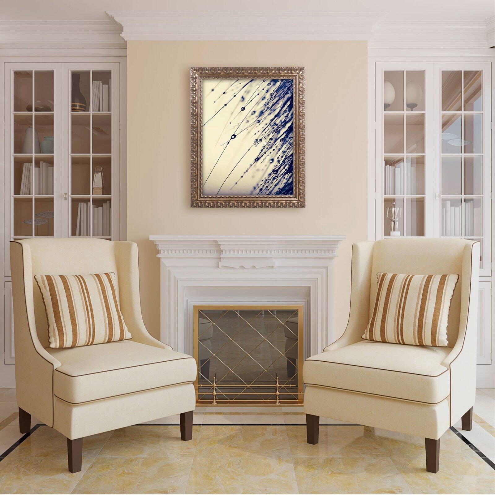 Trademark Fine Art "Music of Yesterday" Canvas Art by Beata Czyzowska Young, White Matte, Black Frame