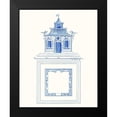 thumbnail image 2 of Vision Studio 20x24 Black Modern Framed Museum Art Print Titled - Pagoda Design I, 2 of 5