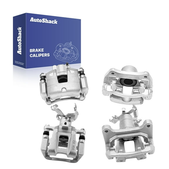 AutoShack Front & Rear Brake Calipers Replacement for 2016-2022 Chevrolet Malibu 4-PC Set