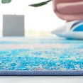 thumbnail image 6 of SAFAVIEH Sequoia Jeana Abstract Machine Washable Area Rug, 4'4" x 6', Blue/Orange, 6 of 13