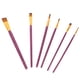 thumbnail image 2 of Juego de pinceles, 6 piezas con mango de madera, pincel para dibujar, juego de pinceles de agua, artesanía superior, 2 of 7