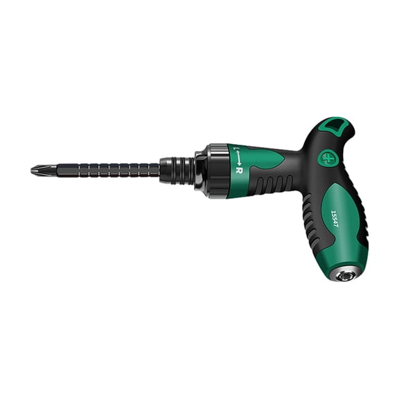 Jesscasday T Handle Screwdriver Adjustable Telescopic Ratchet Repair Hand Tools Double Purpose Telescopic Screwdrivers Tool