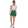 thumbnail image 6 of Pinspark Biker Shorts for Women High Rise Running Shorts Tummy Control Yoga Short with Pockets Gym Active Shorts, 6 of 6