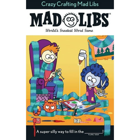 Mad Libs: Crazy Crafting Mad Libs: World's Greatest Word Game (Paperback)