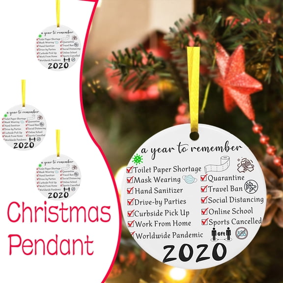CSSAD Decorations Clearance Personalize Shaped Embellishments Hanging Ornaments for Christmas Decoration