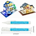 thumbnail image 3 of Conductive Pen Conductive Paint Pen Circuit Designing Tool for Teacher Student, 3 of 10