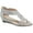 Silver Pearl, variant on Charter Club Womens Ginifur 2 Faux Leather Metallic Wedge Sandals