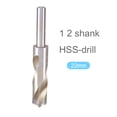 thumbnail image 1 of 1/2 Equal Shank High Speed Steel Twist Drill 22mm, 1 of 5